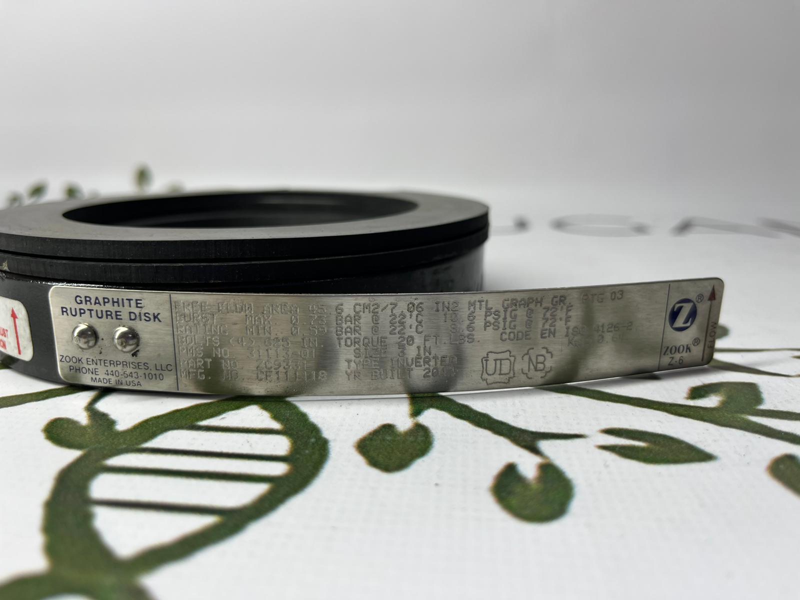 Philips MRI Burst Rupture Disk - ZC9331