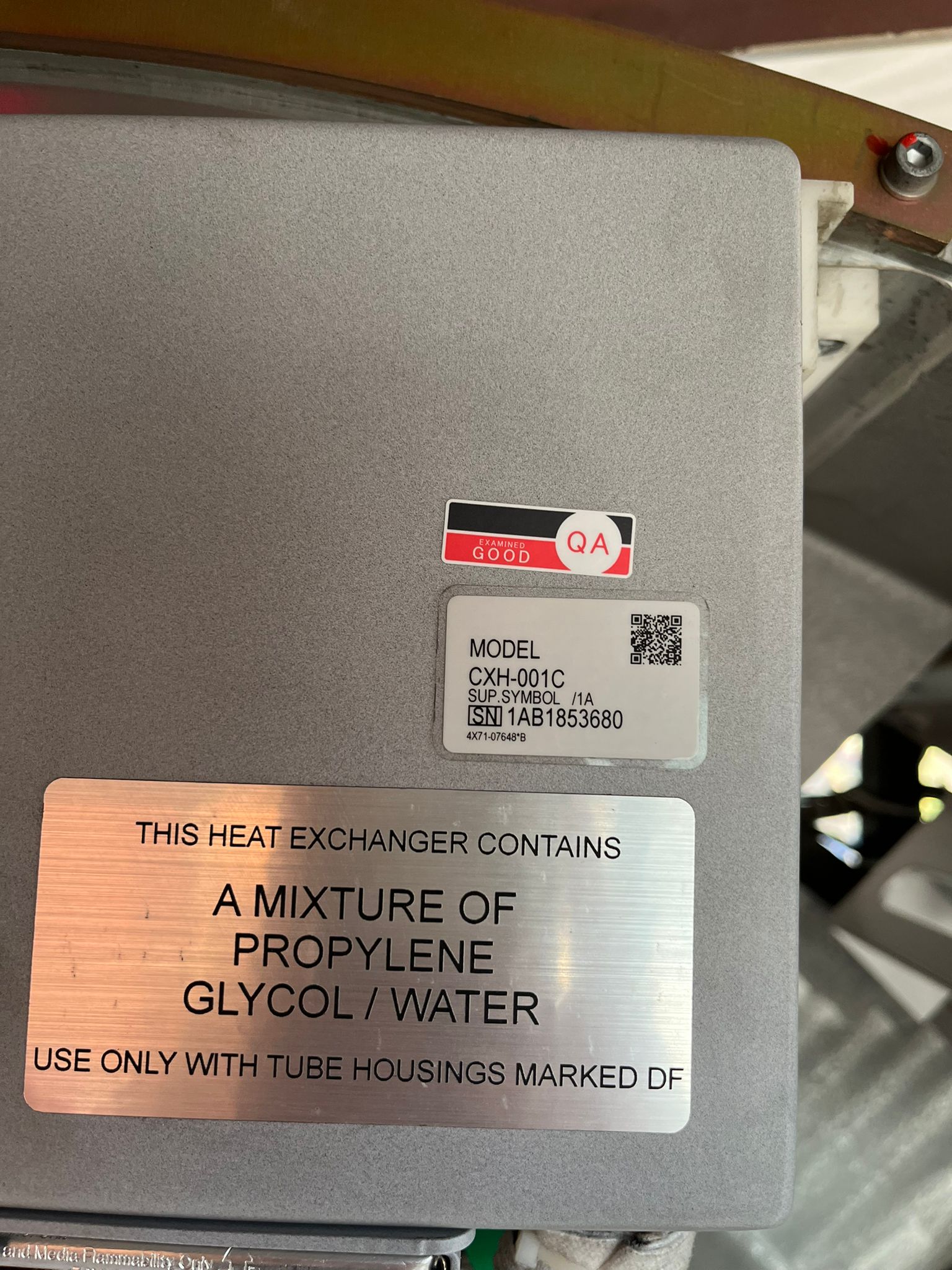 Toshiba Aquillion 64 CT Part Heat Exchanger