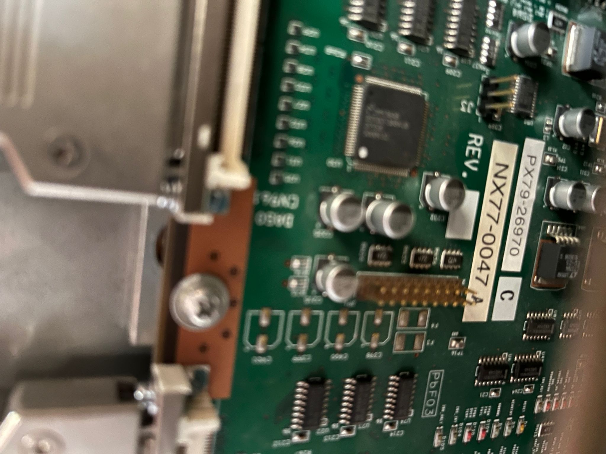 Toshiba Aquillion 64 CT Part SCRT Board